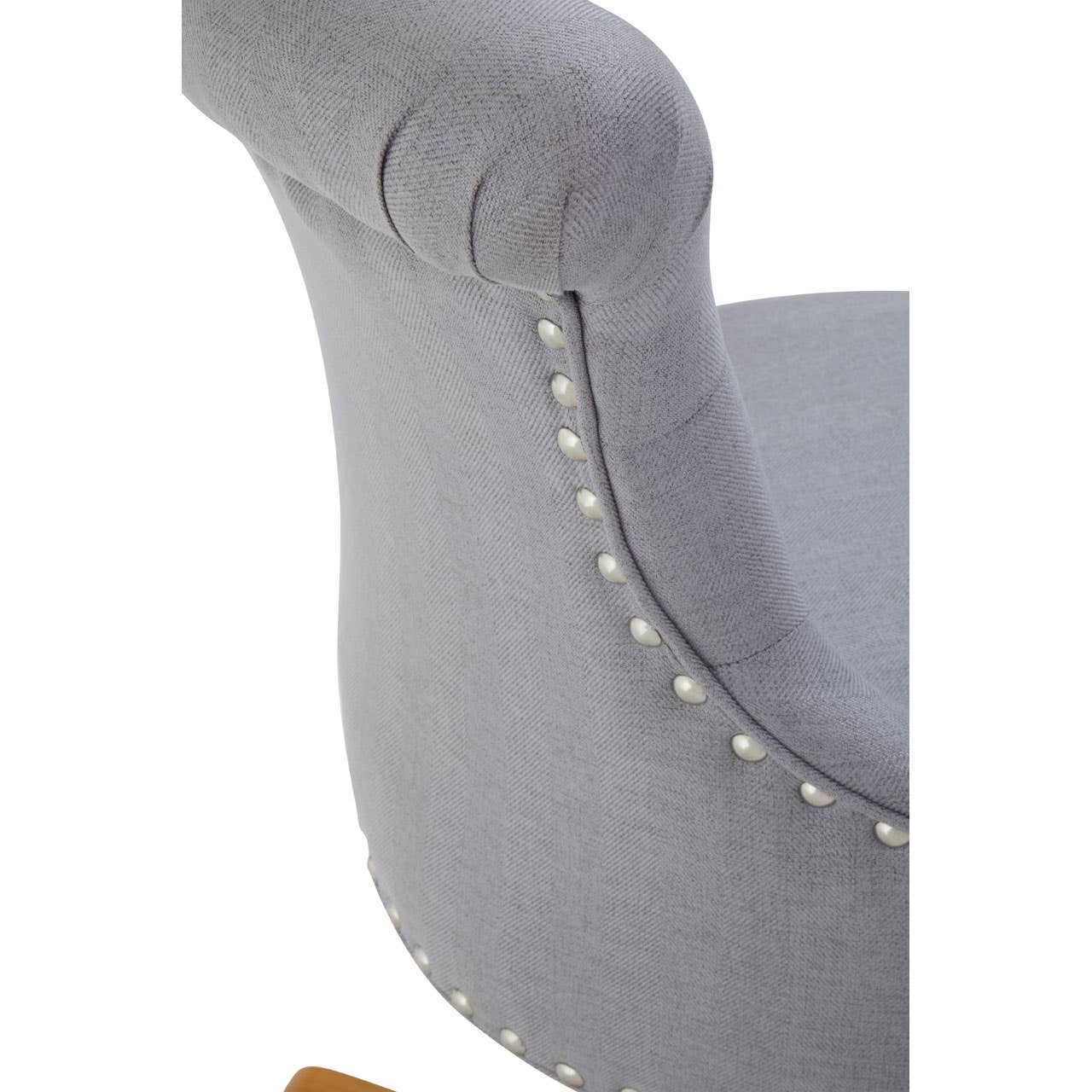 Grey Wingback Office Chair