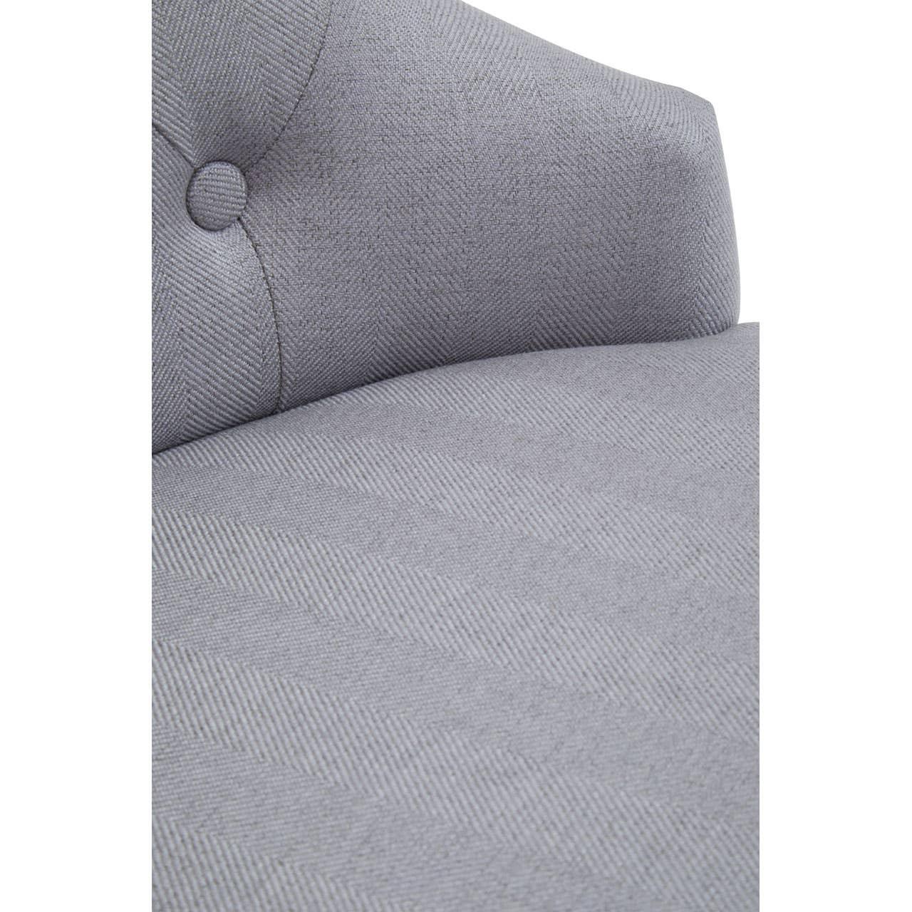 Grey Wingback Office Chair