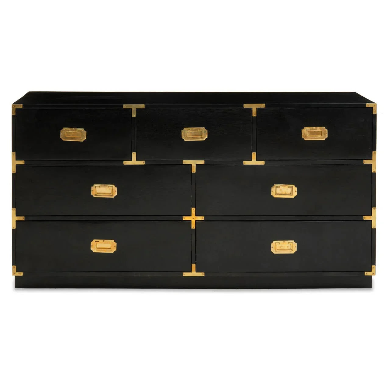 Luxe Gold Trim Storage Chest