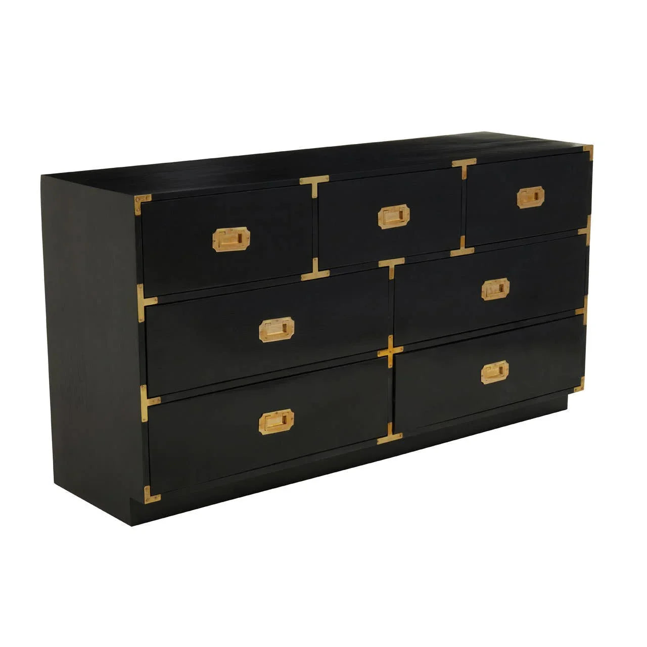 Luxe Gold Trim Storage Chest