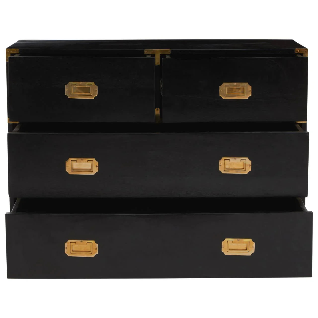 Luxe Gold-Tipped Storage Chest