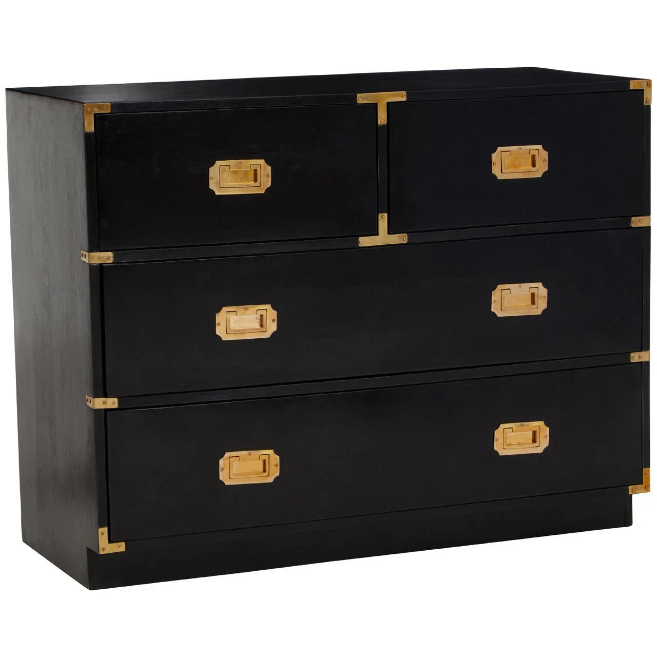 Luxe Gold-Tipped Storage Chest