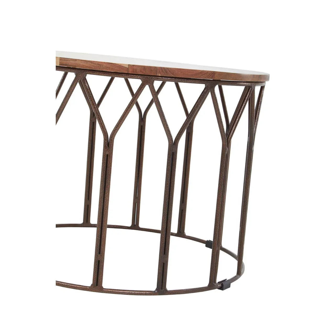 Boho Mango Wood Side Table