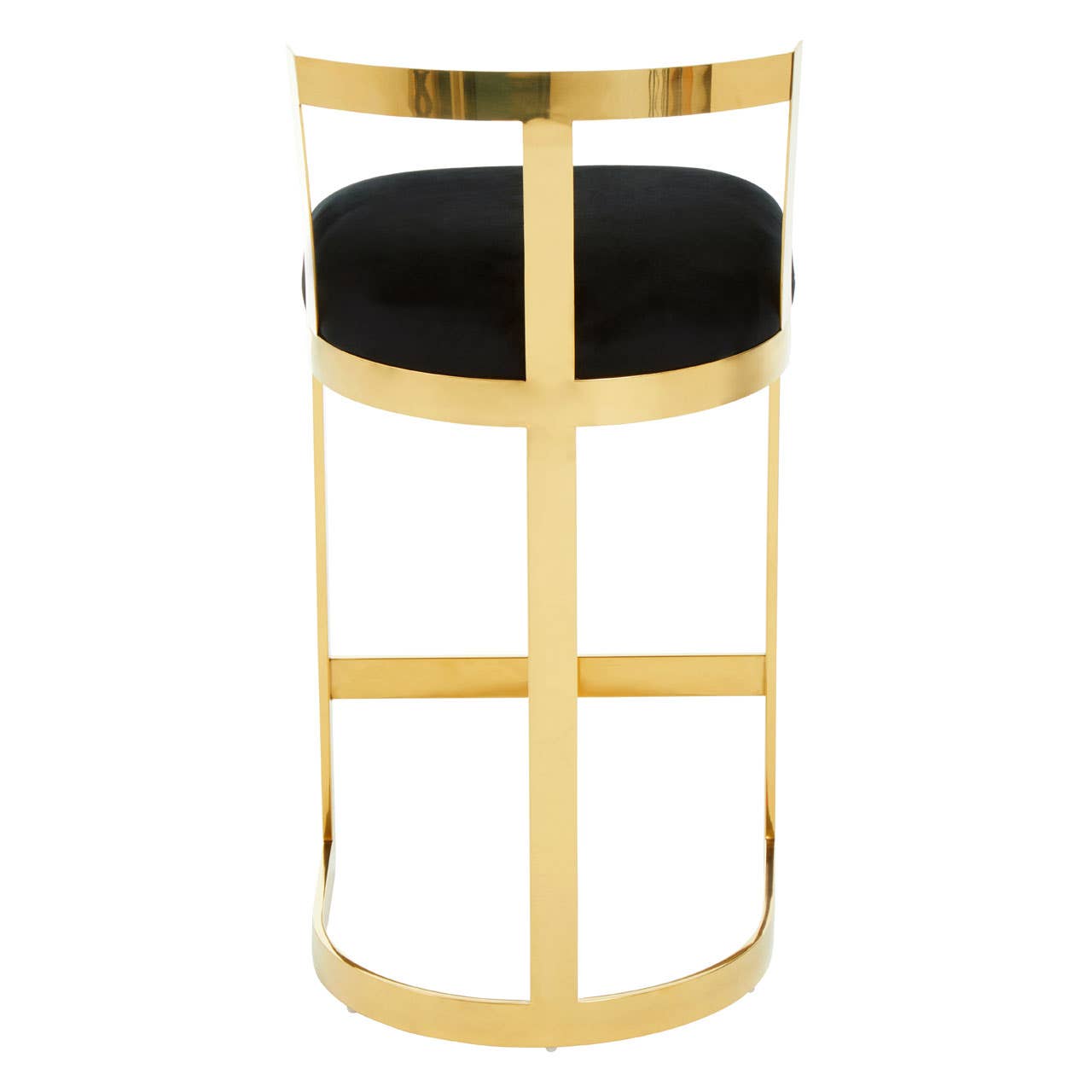 Luxe Velvet Bar Stool