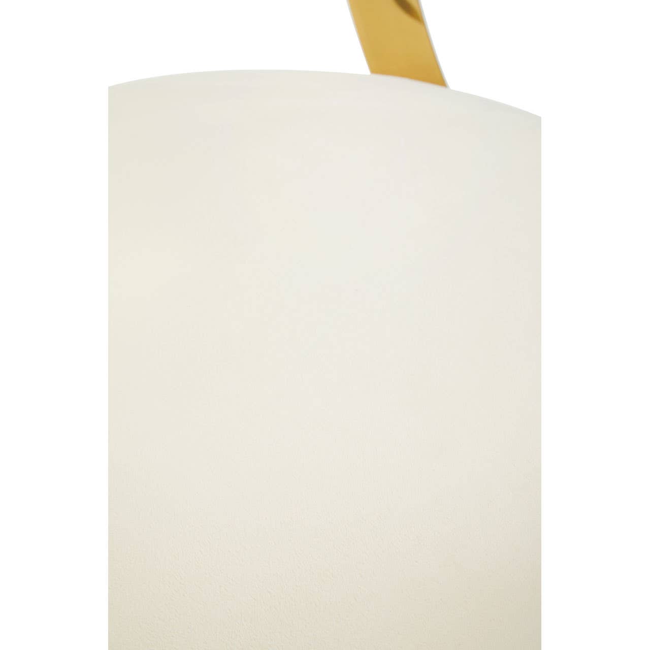 Luxe Ivory Velvet Bar Stool