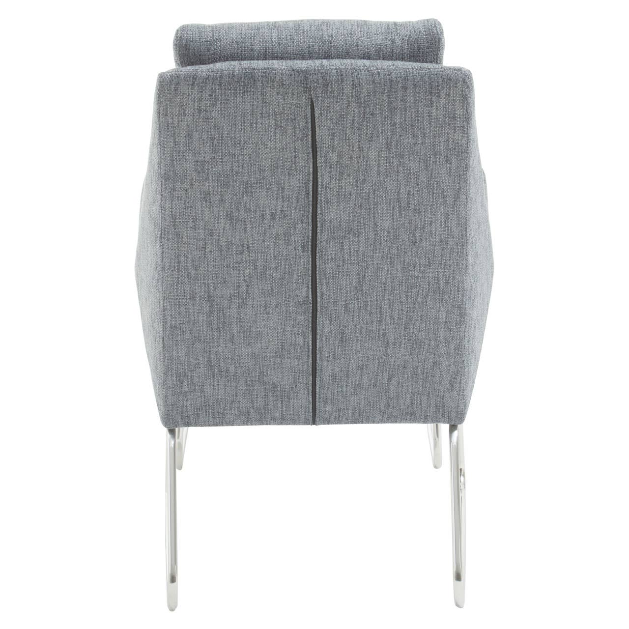 Modern Grey Lounge Chair Set