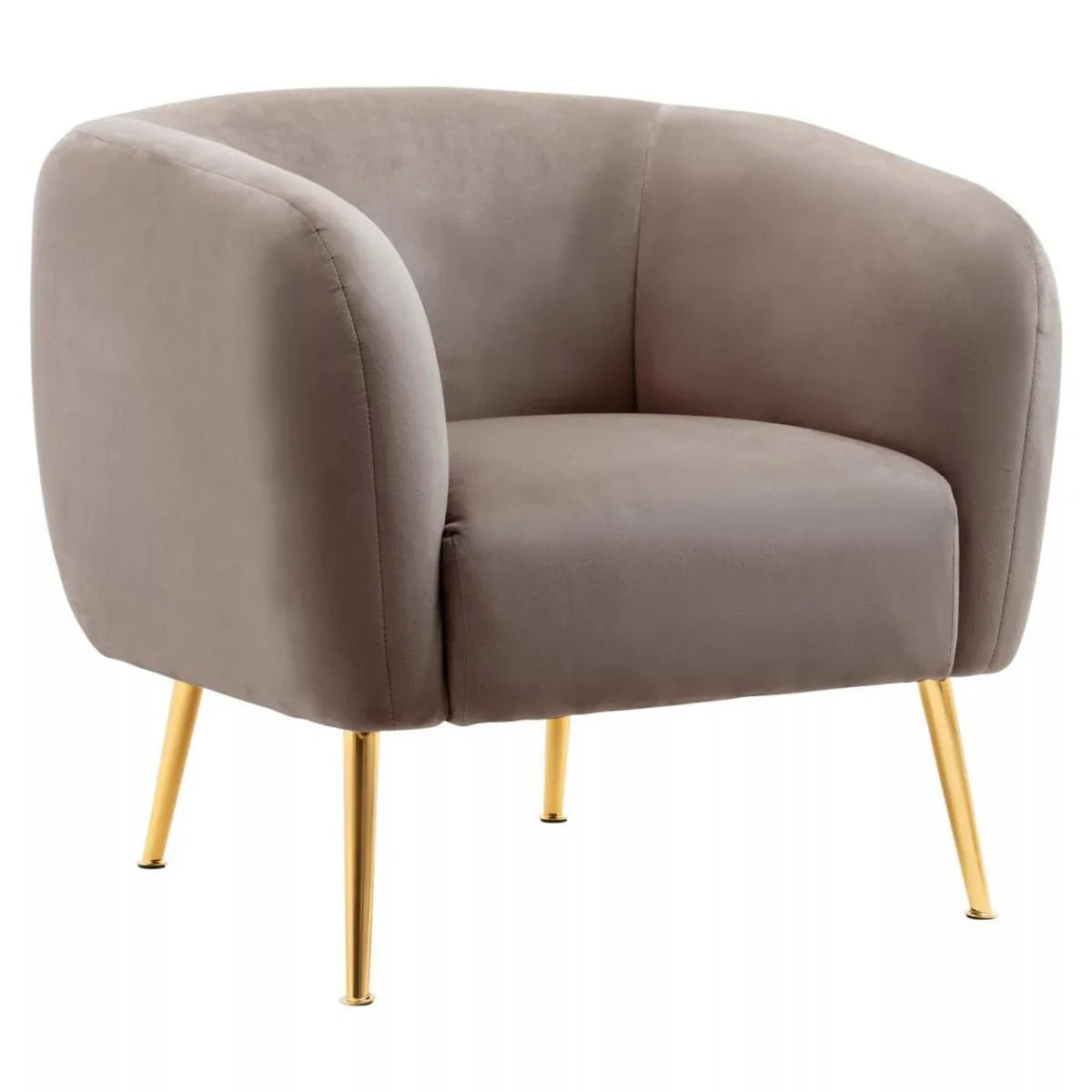 Luxe Velvet Gold Leg Chair