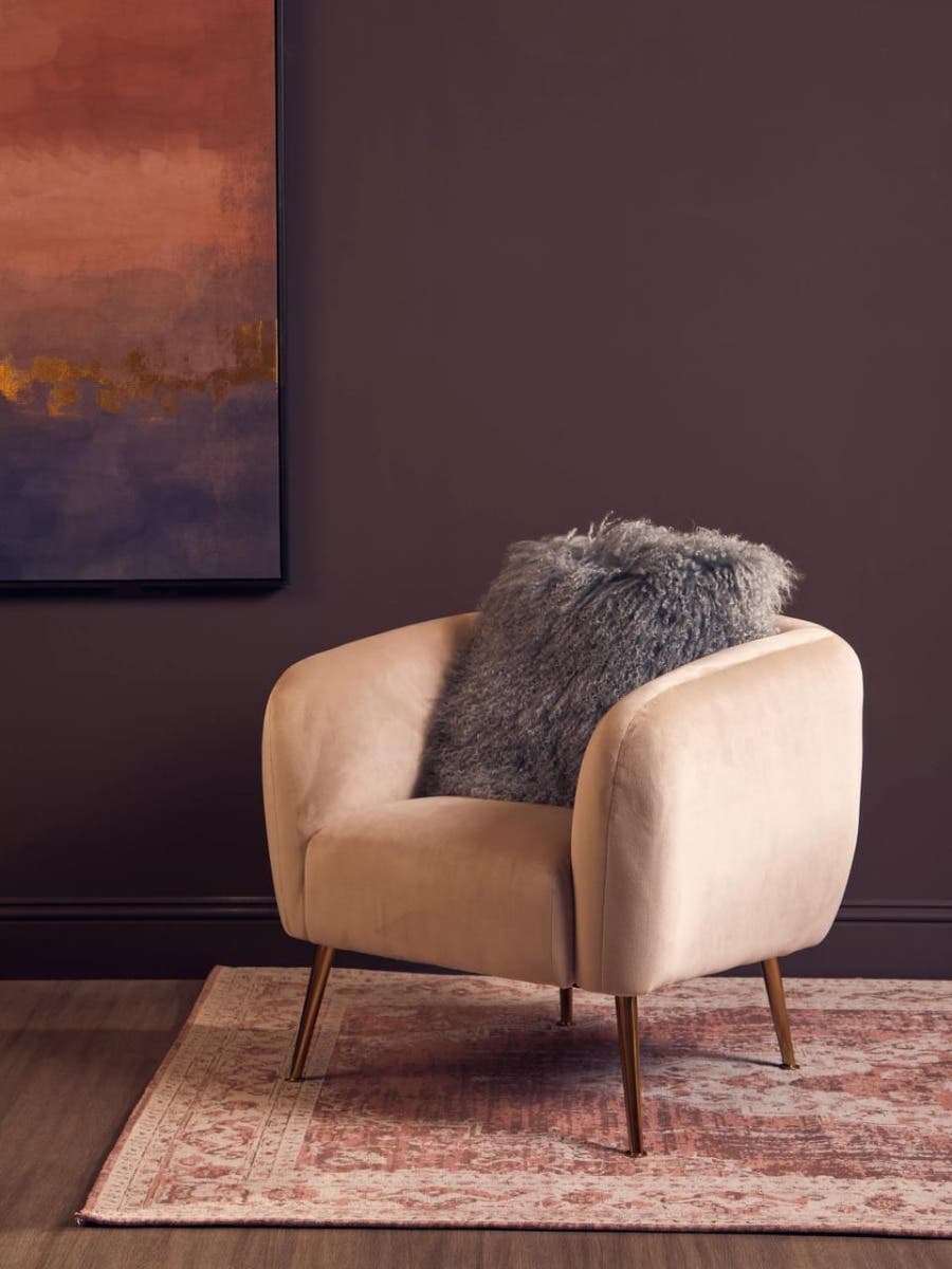 Luxe Velvet Gold Leg Chair