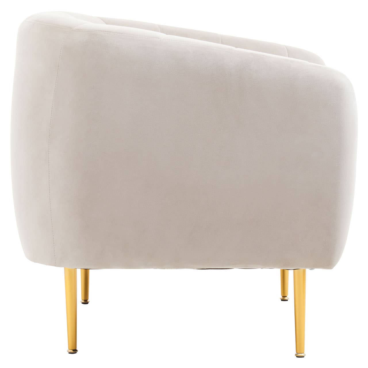 Luxe Silver Velvet Armchair