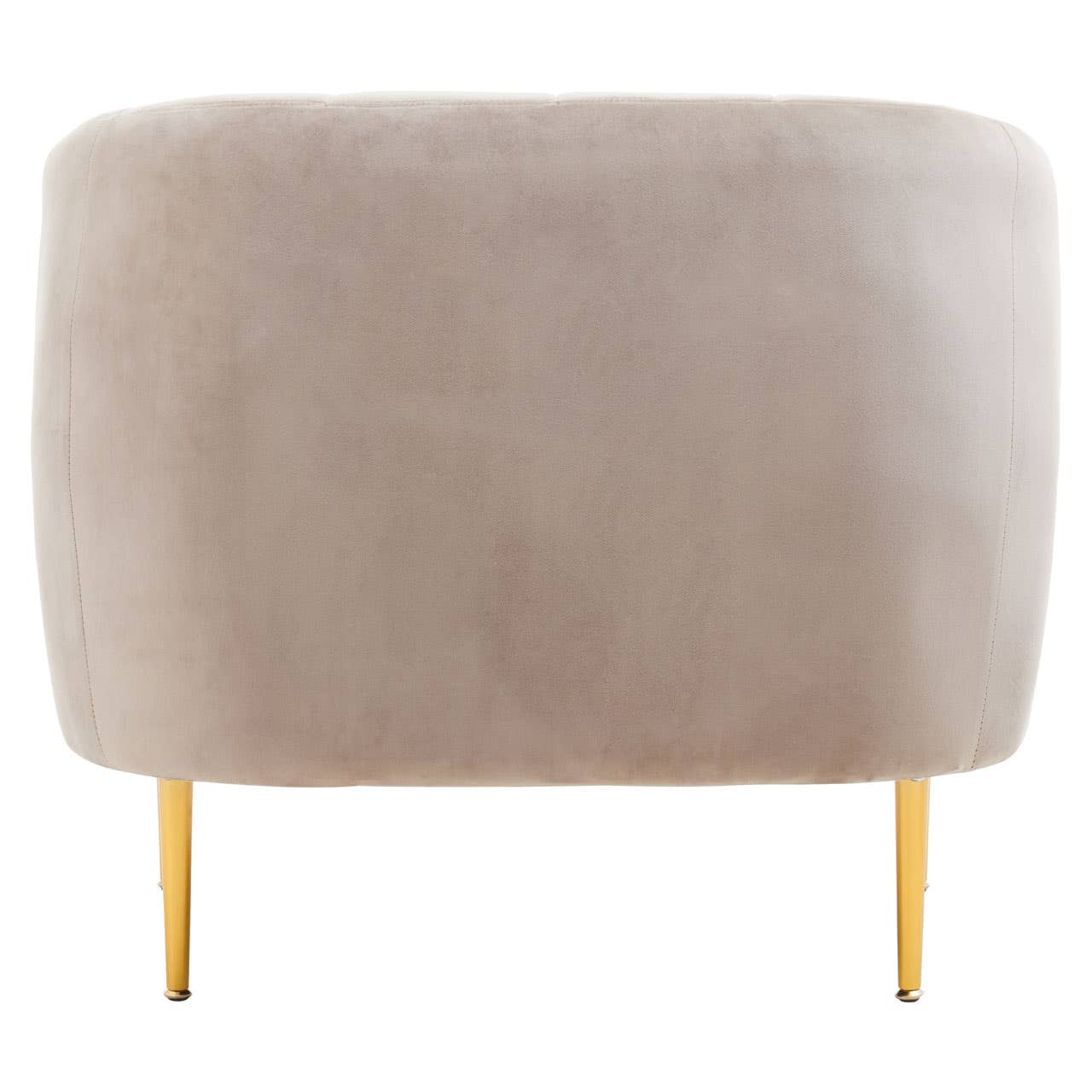 Luxe Mink Velvet Armchair