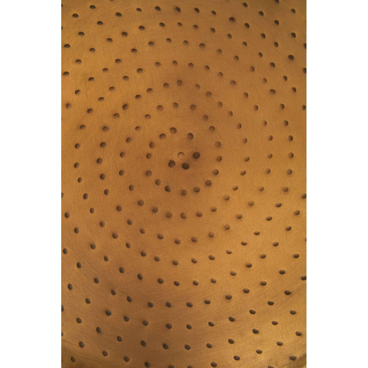 Retro Brass Effect Side Table