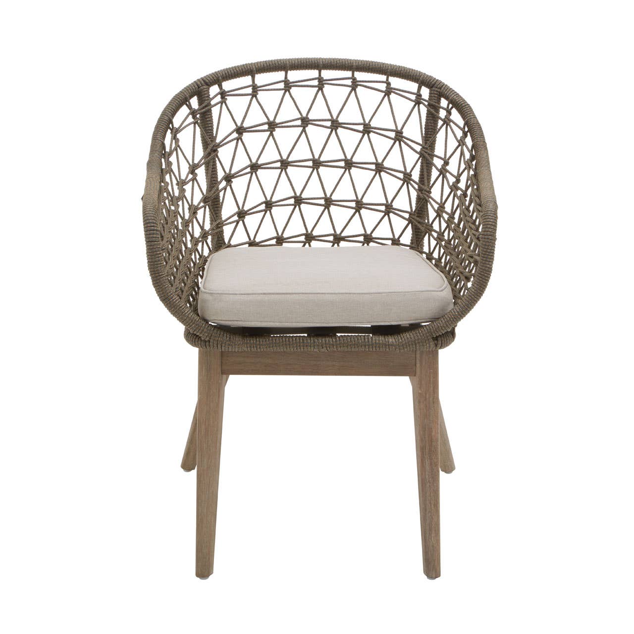 Hand-Woven Armchair