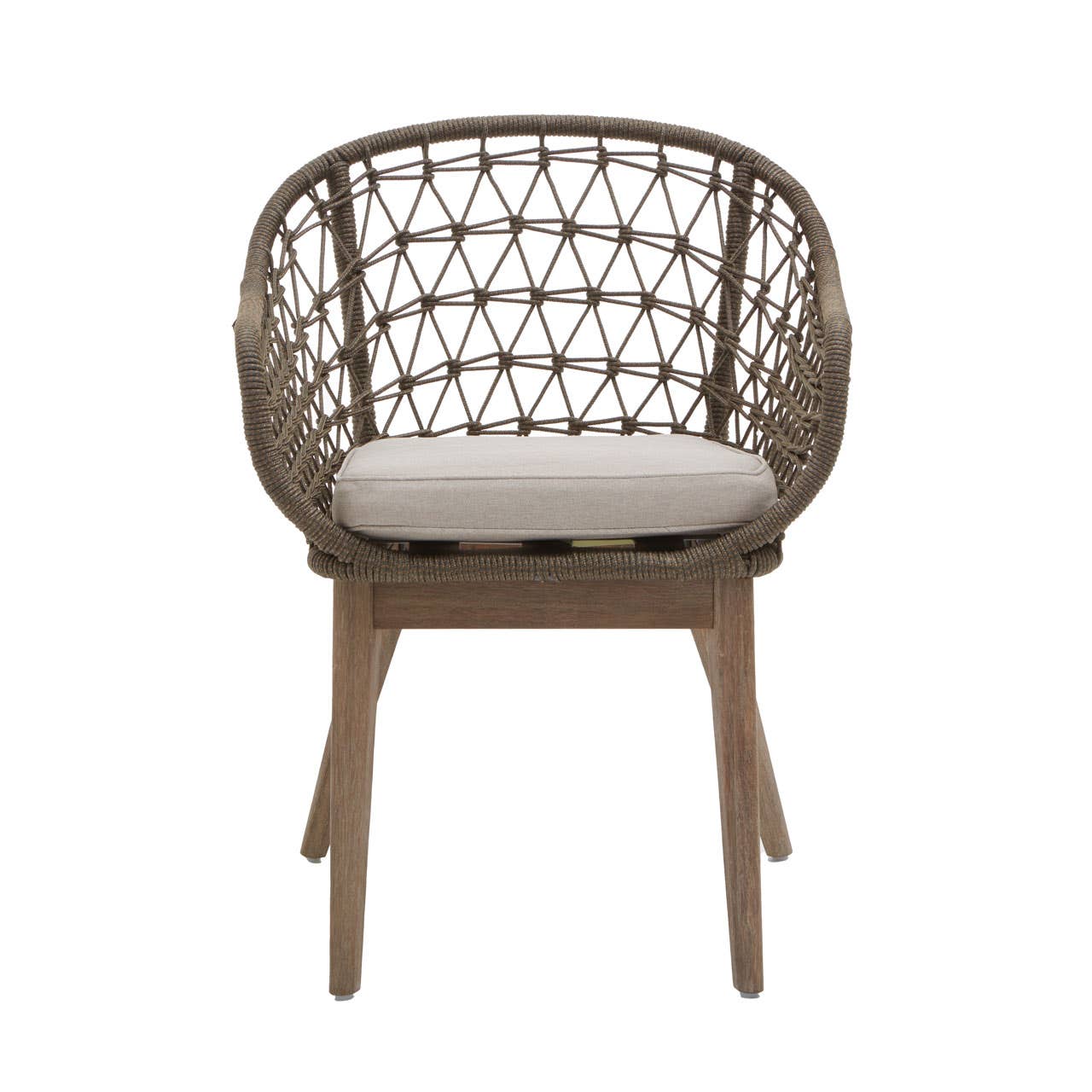 Hand-Woven Armchair