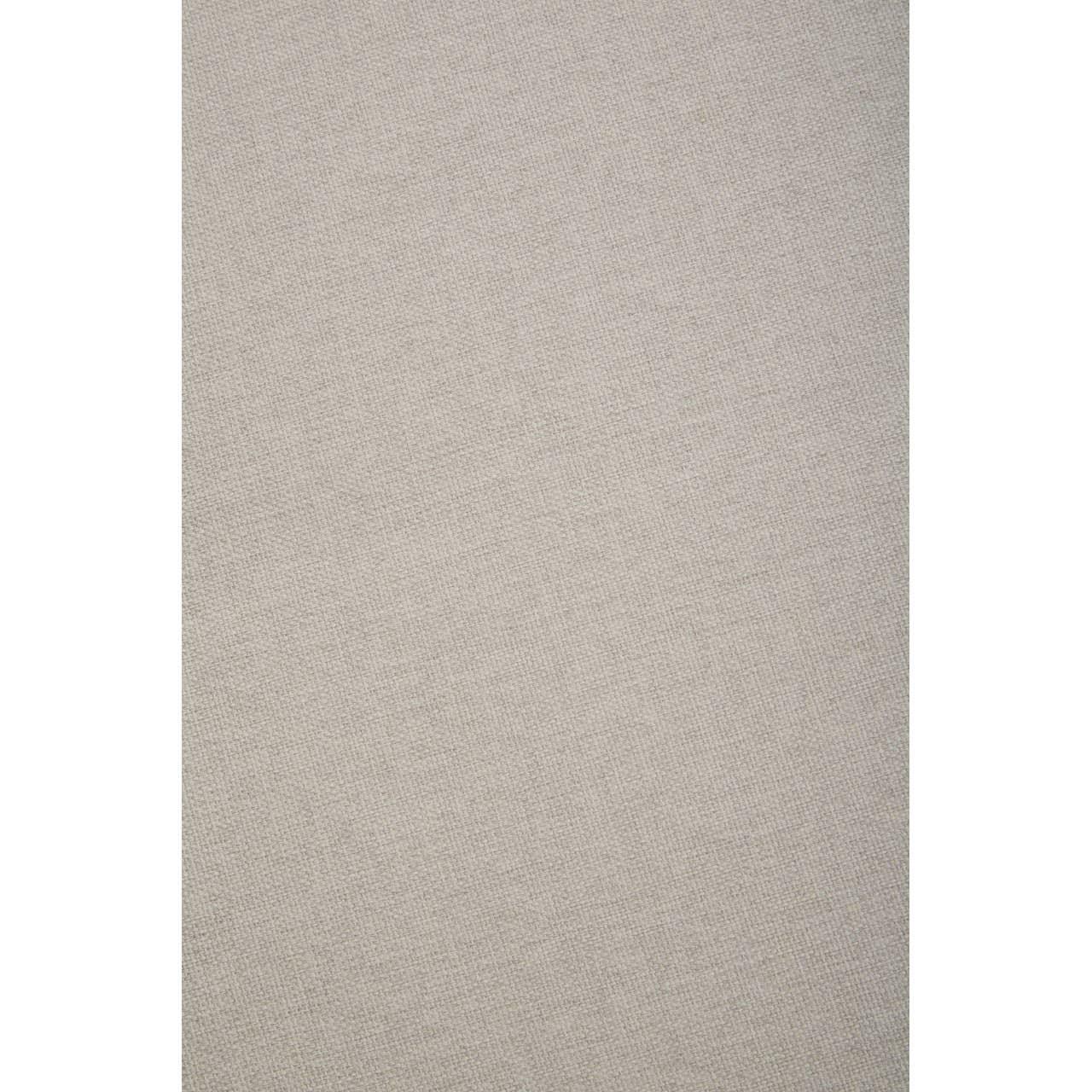 Beige sofa fabric closeup showing linen texture and weave pattern for upholstery