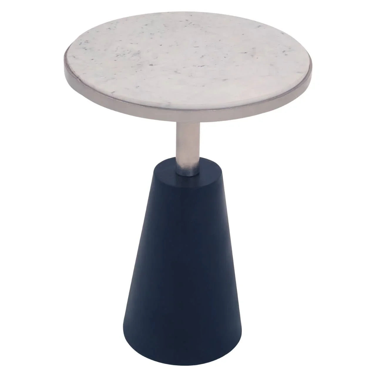 Marble Chic Round Side Table