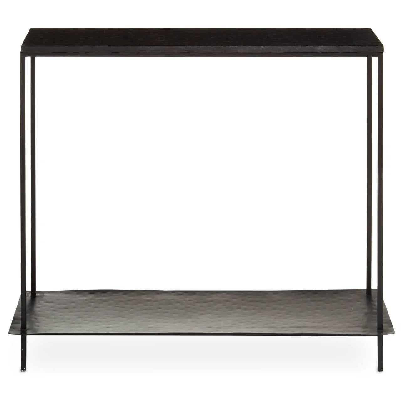 Elegant Black Marble Console Table