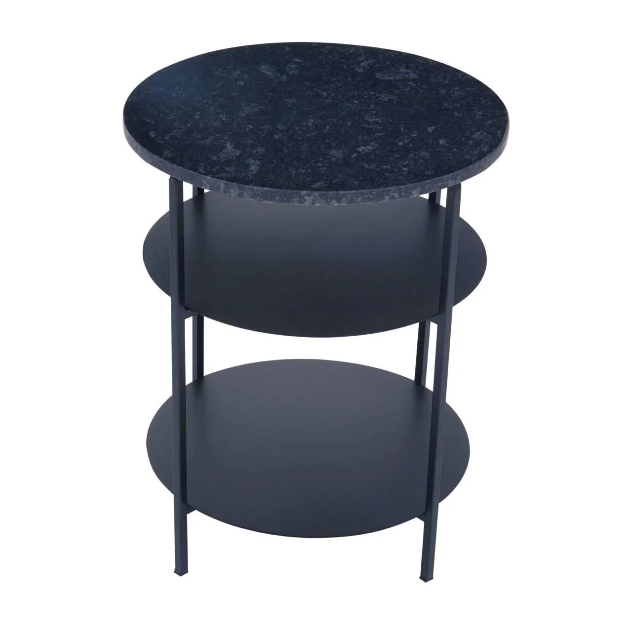 Marble Iron Side Table Trio