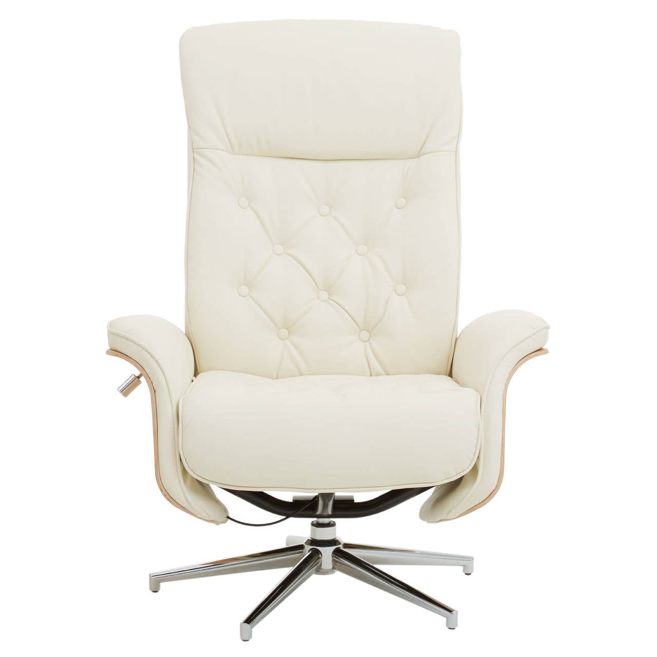 Modern Ivory Recliner Set