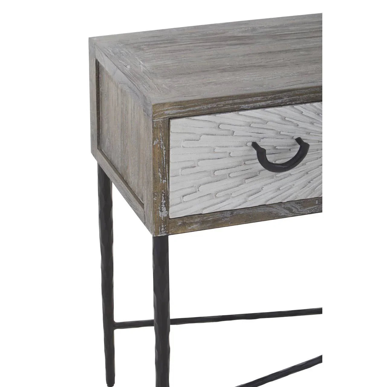 Rustic Elegance Elmwood Console Table