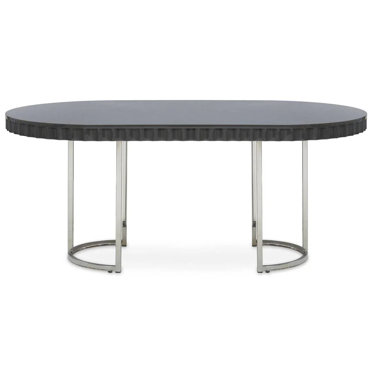 Sleek Grey Dining Table