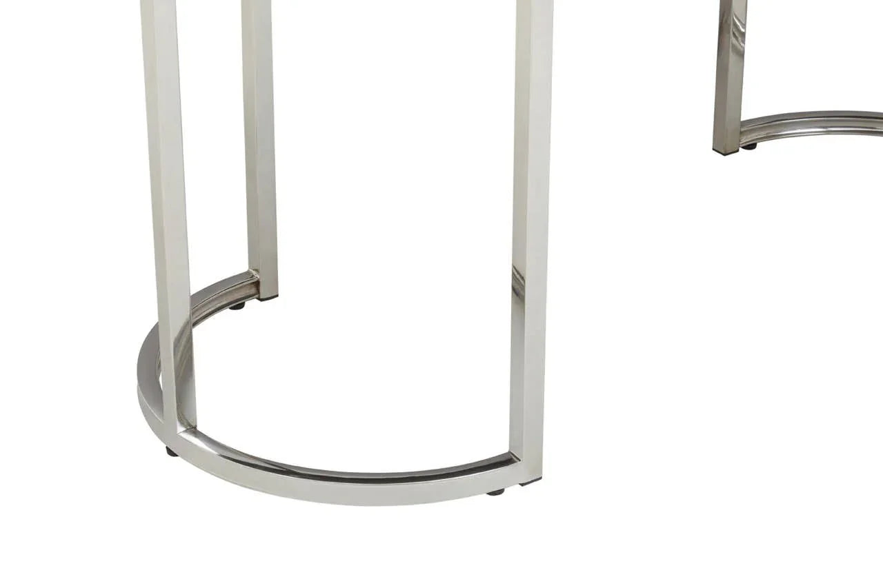 Sleek Grey Dining Table