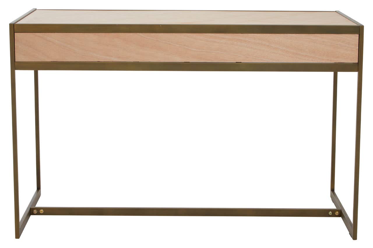 Oak Veneer Computer Desk