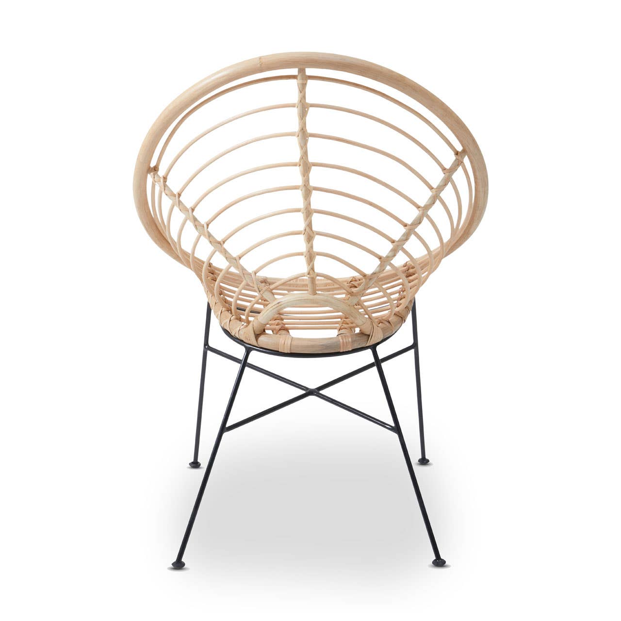 Sway Rattan Round Accent Chair