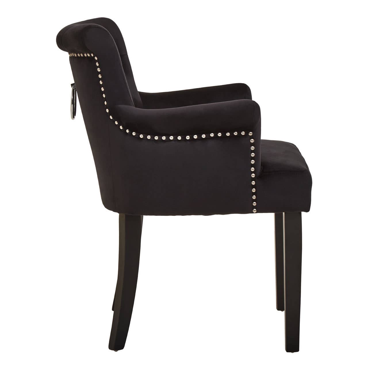 Luxe Velvet Ring Chair