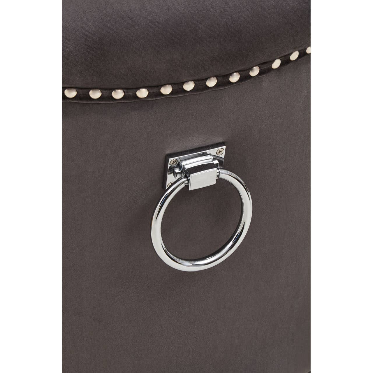 Plush Velvet Ring Back Chair