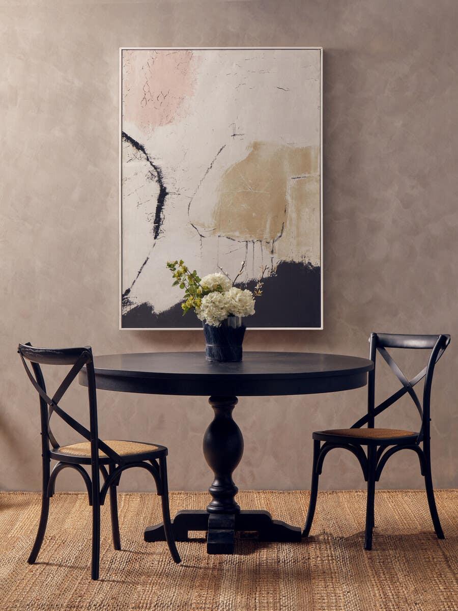 Empire Oak Round Table