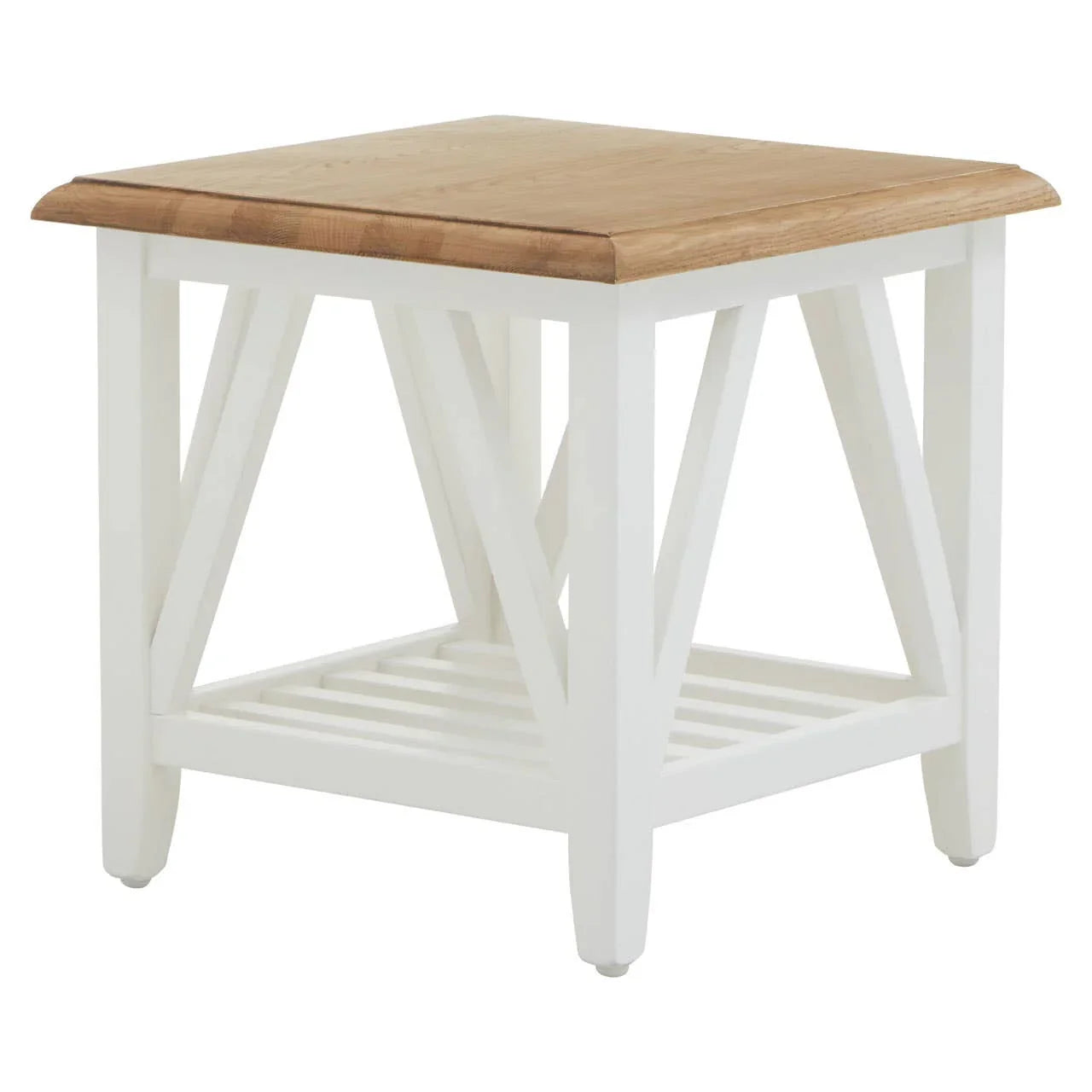 Oak Sculpted Coffee Table