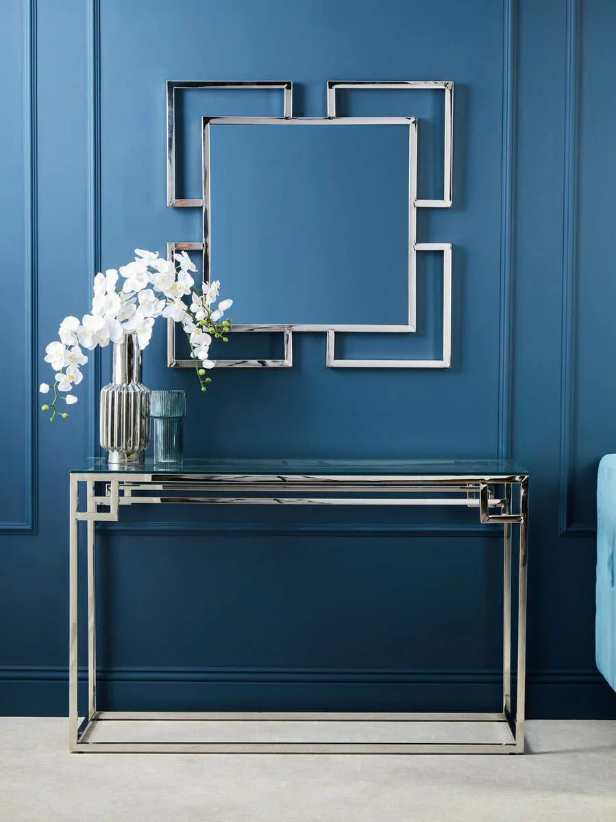 Sleek Glass Console Table