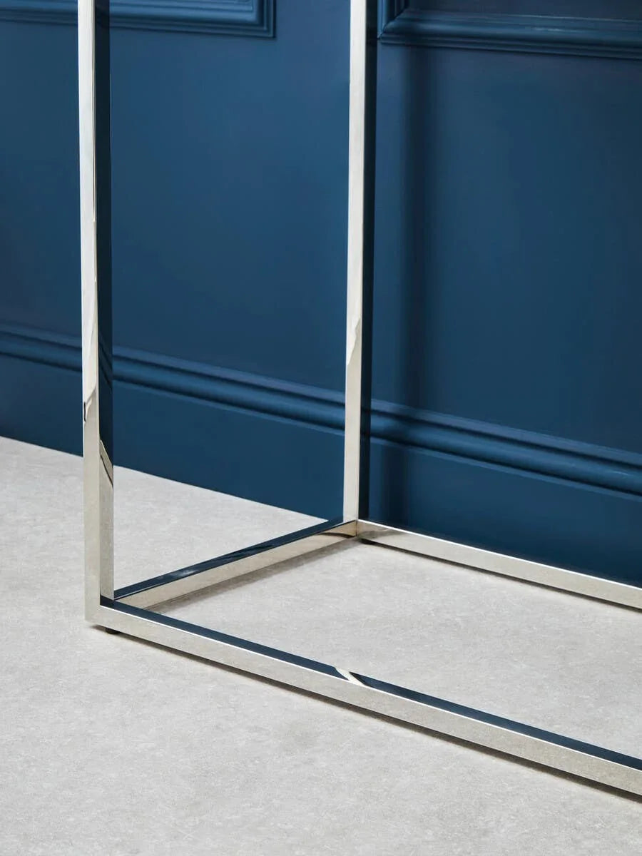 Sleek Glass Console Table