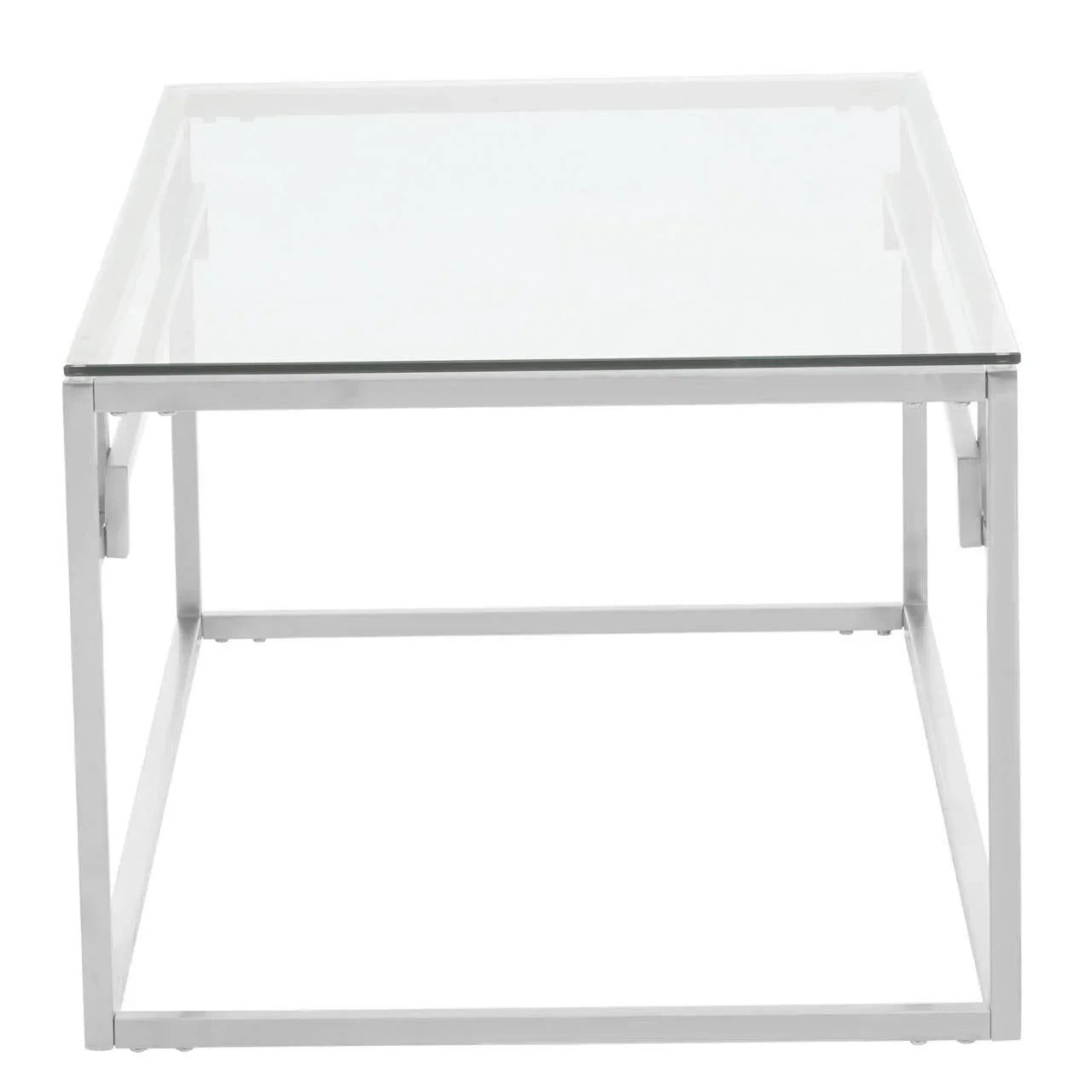 Silver Glass Coffee Table