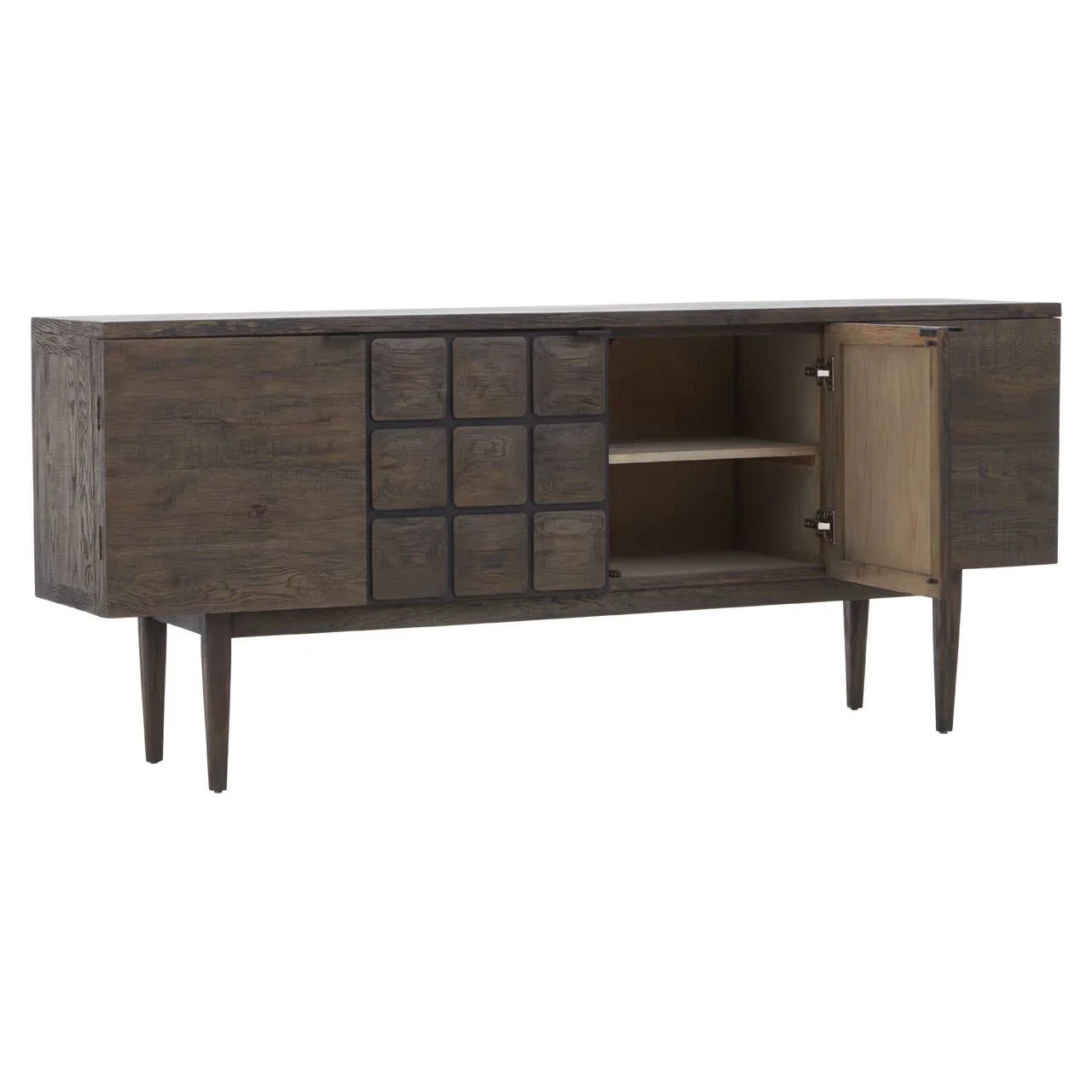 Lucca Light Oak Sideboard Modern Elegance with Abundant Storage