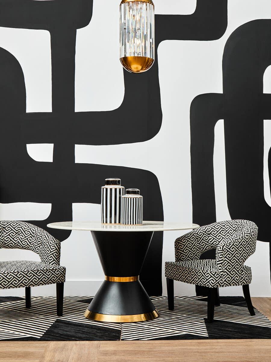 Elegant Cutout Lounge Chair