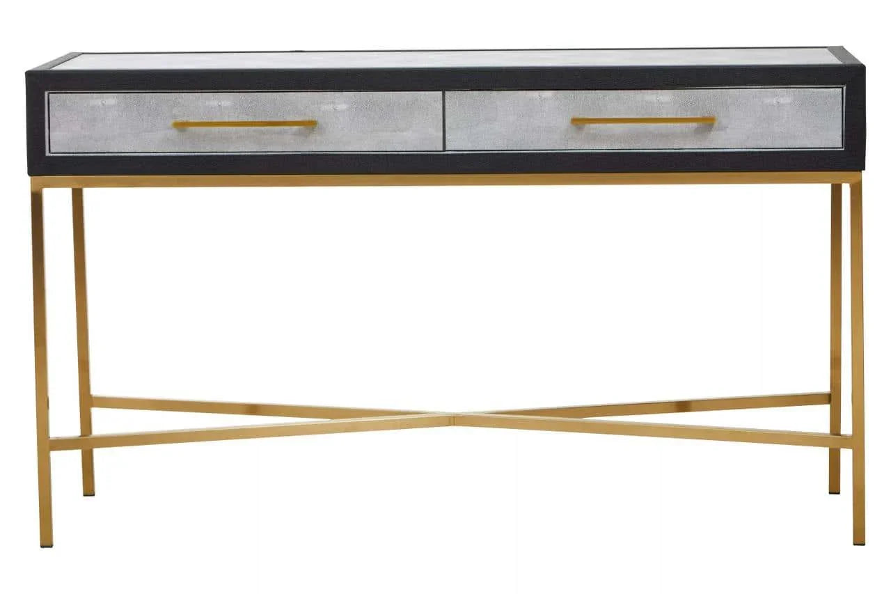 Luxury Shagreen Console Table