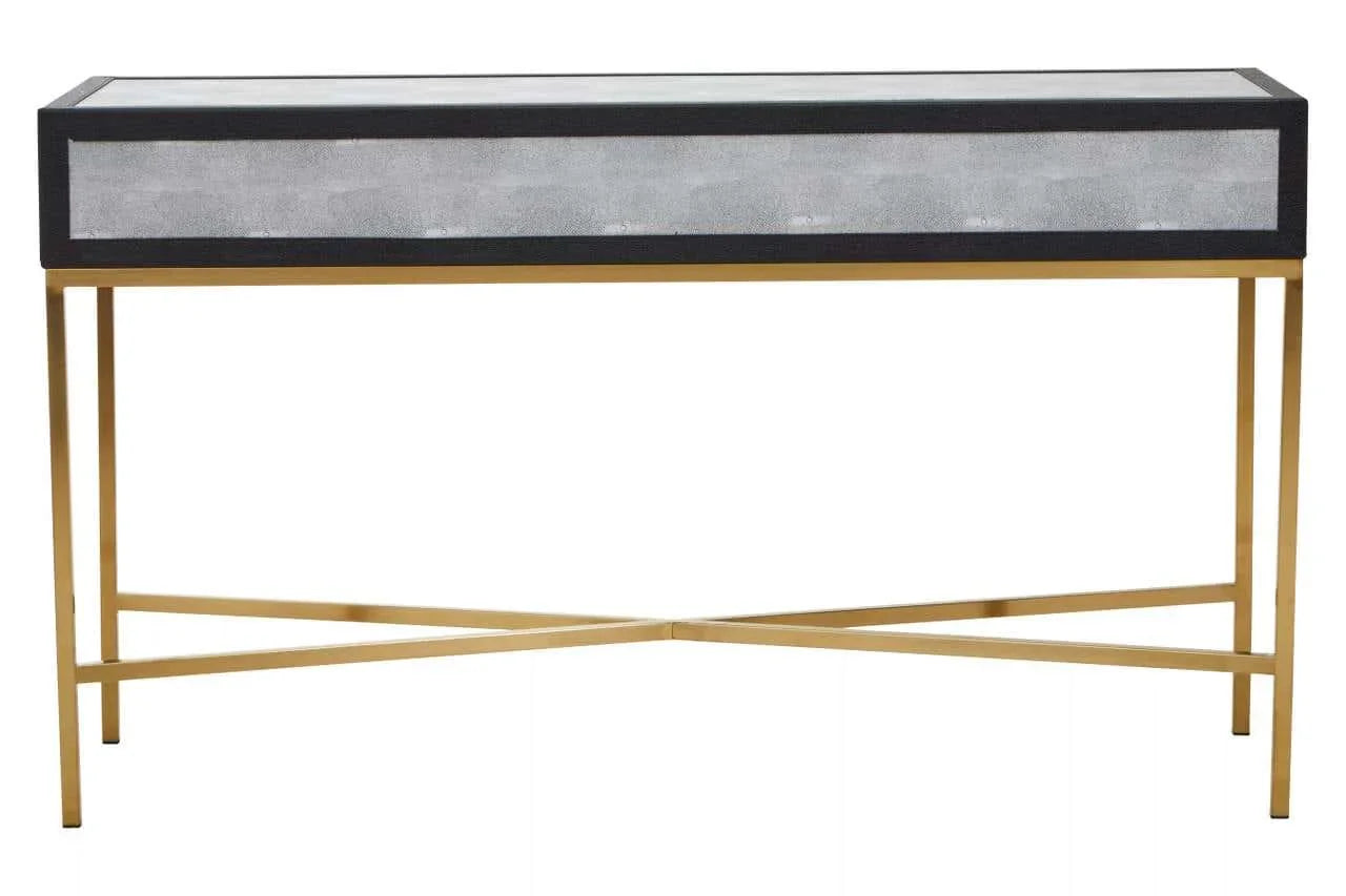Luxury Shagreen Console Table