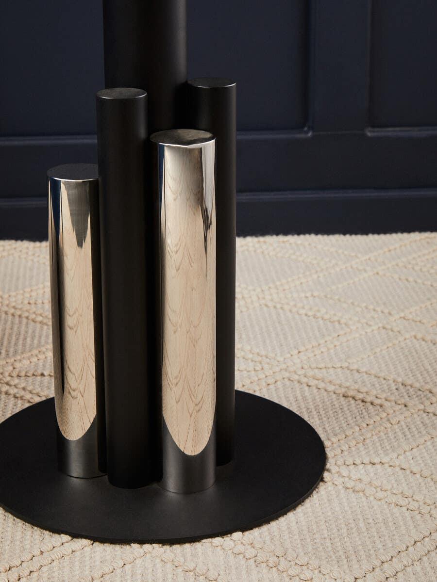 Glam Glass Side Table