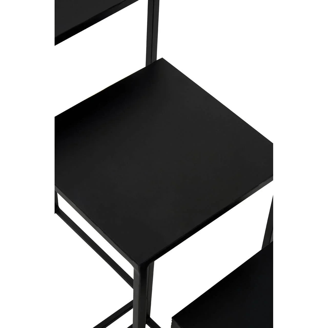 Black Square Nesting Side Tables