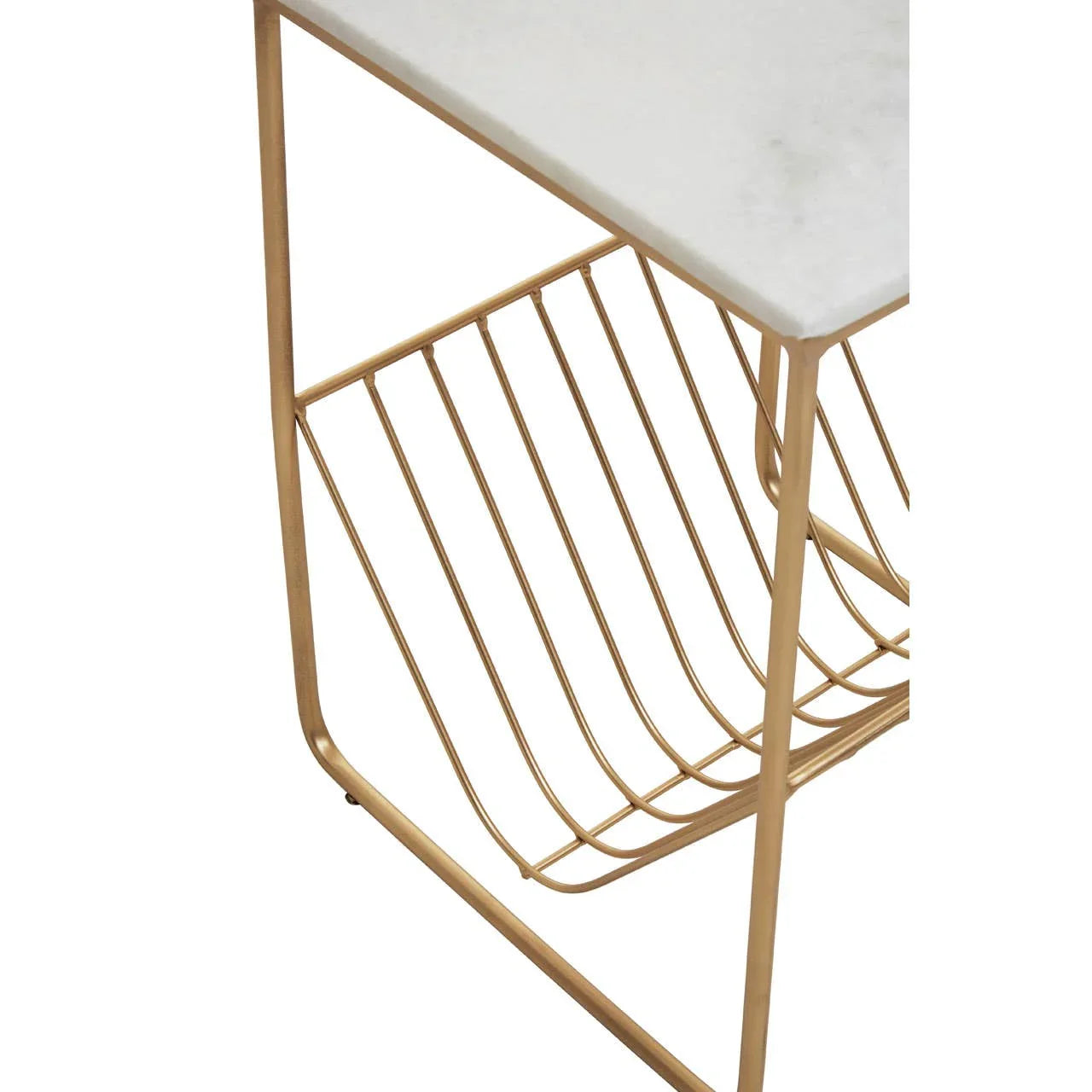 Marble Gold Side Table
