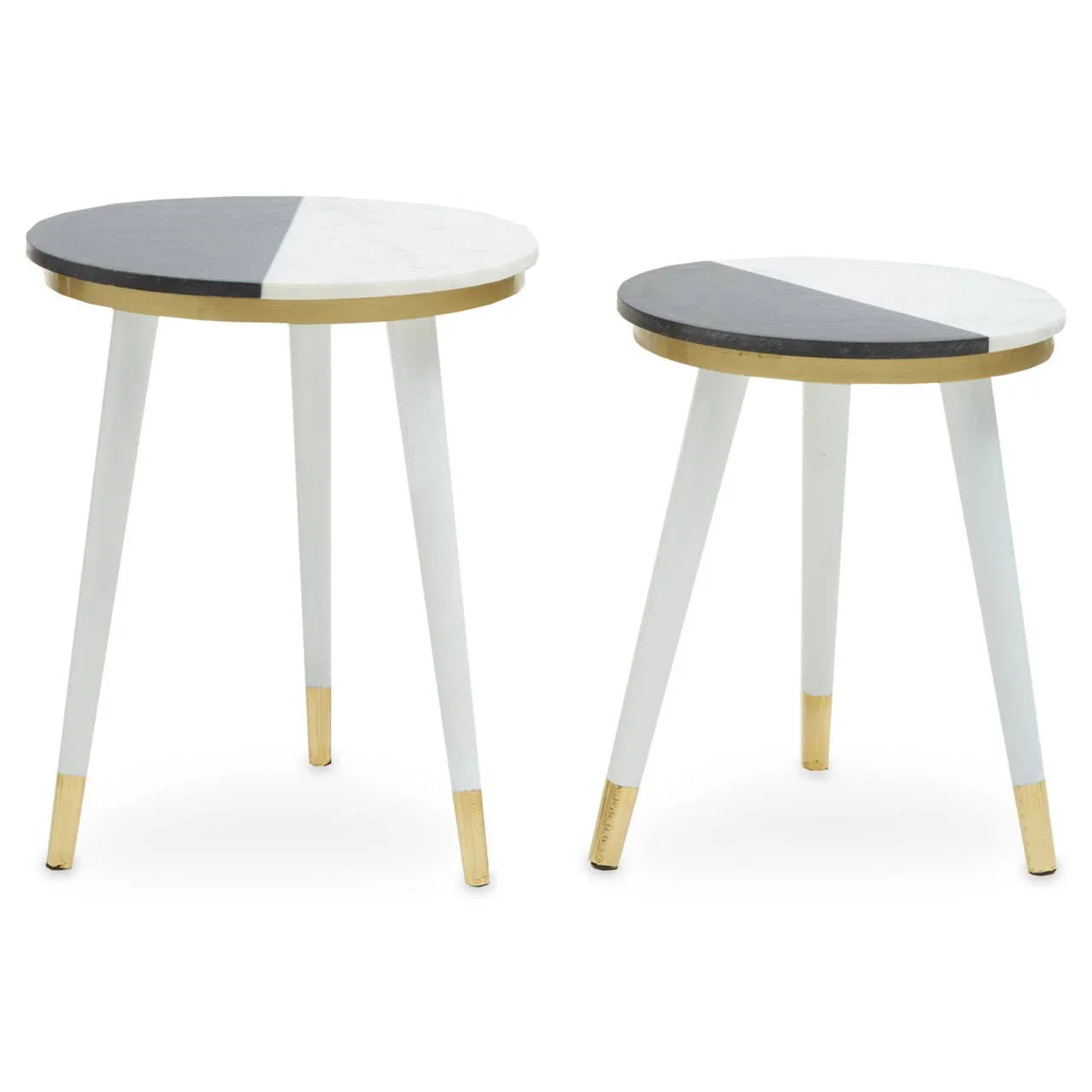 Marble Duo Side Tables