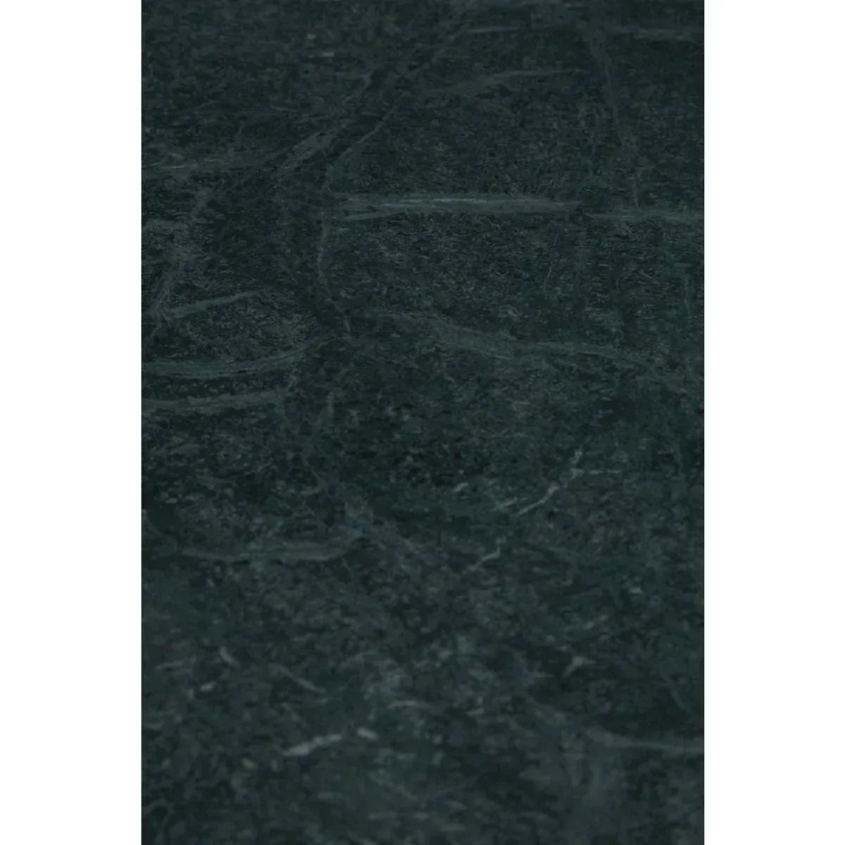 Close-up of black marble tabletop surface with subtle veining detail