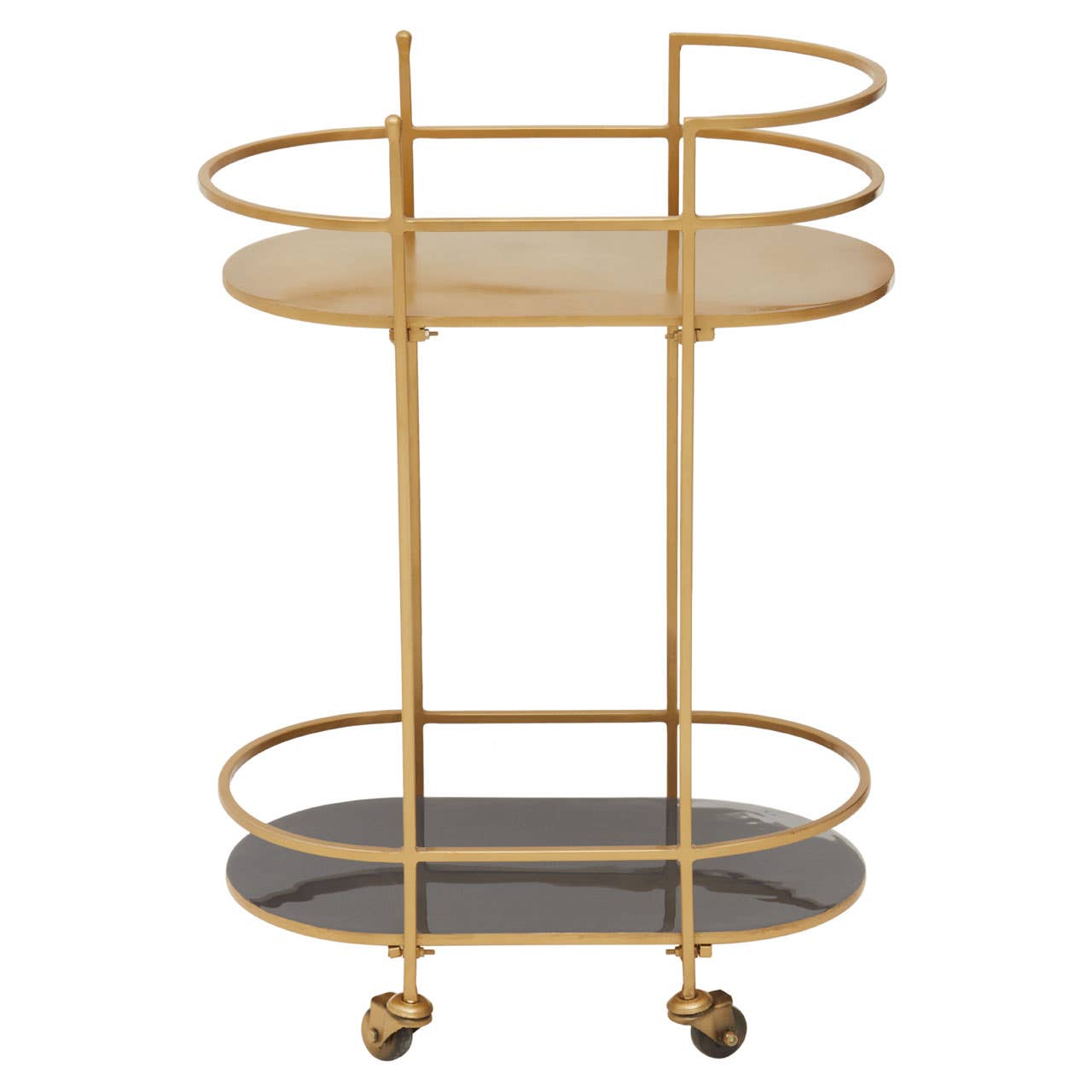 Luxe Gold Bar Cart