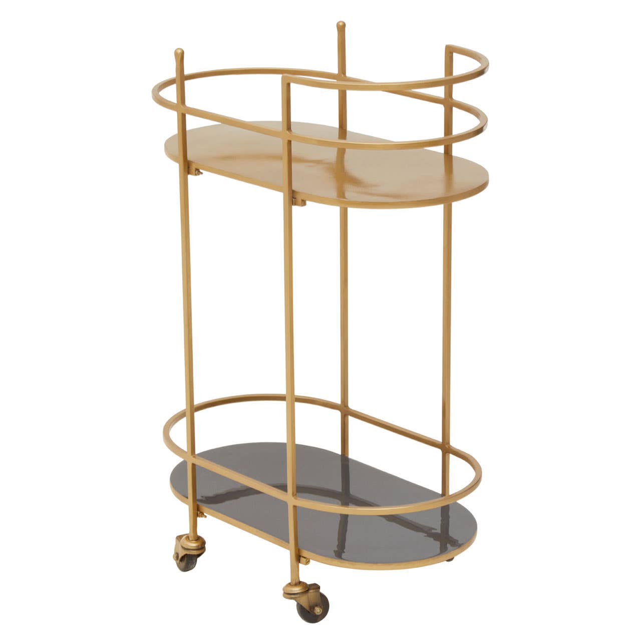 Luxe Gold Bar Cart