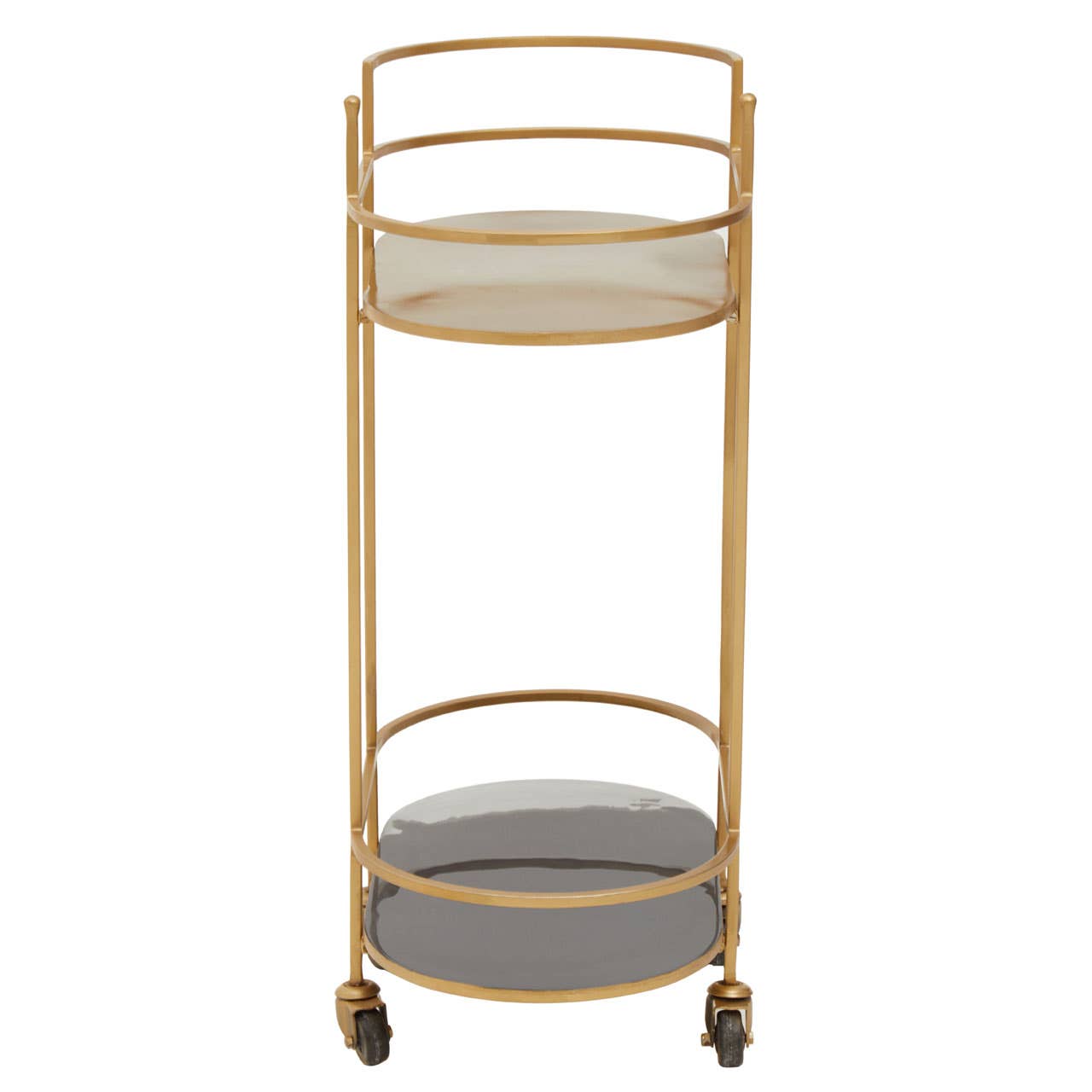 Luxe Gold Bar Cart