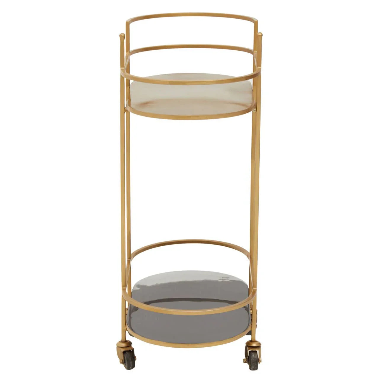 Luxe Gold Bar Cart