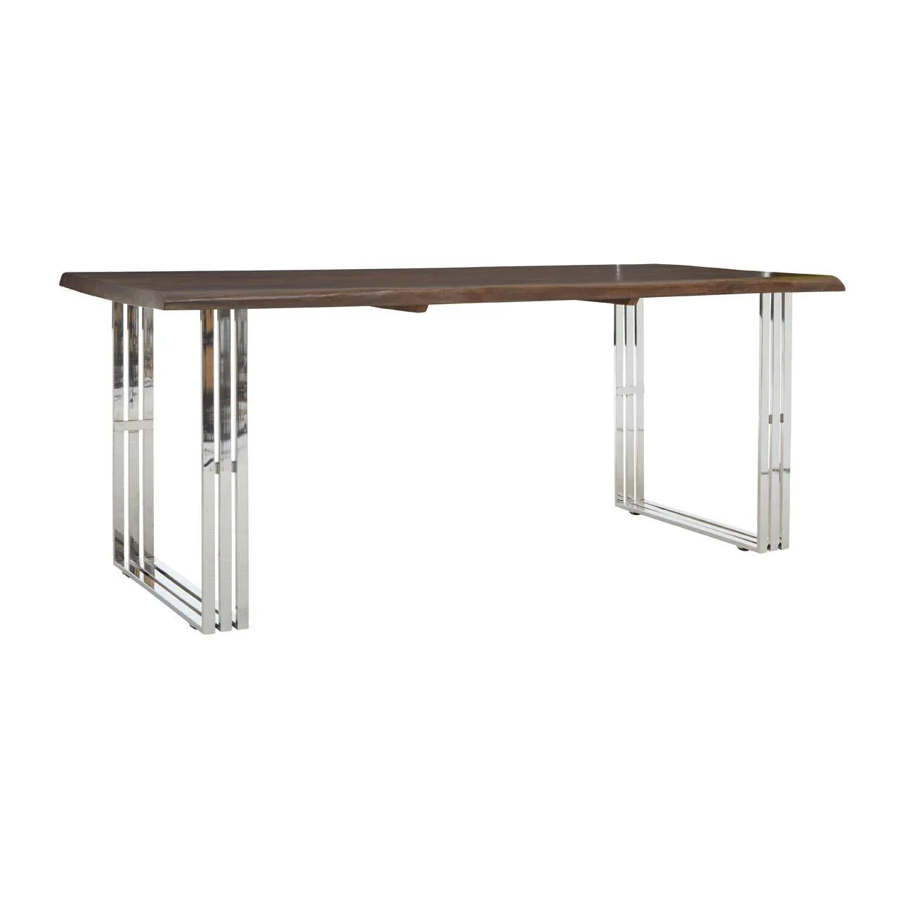 Silver Wood Fusion Dining Table