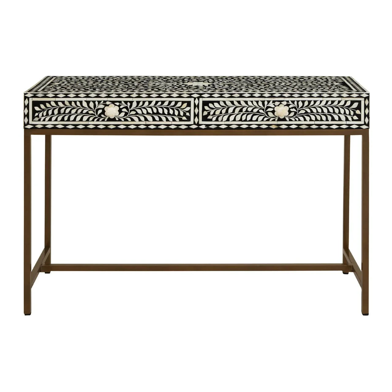 Elegant Floral Console Table