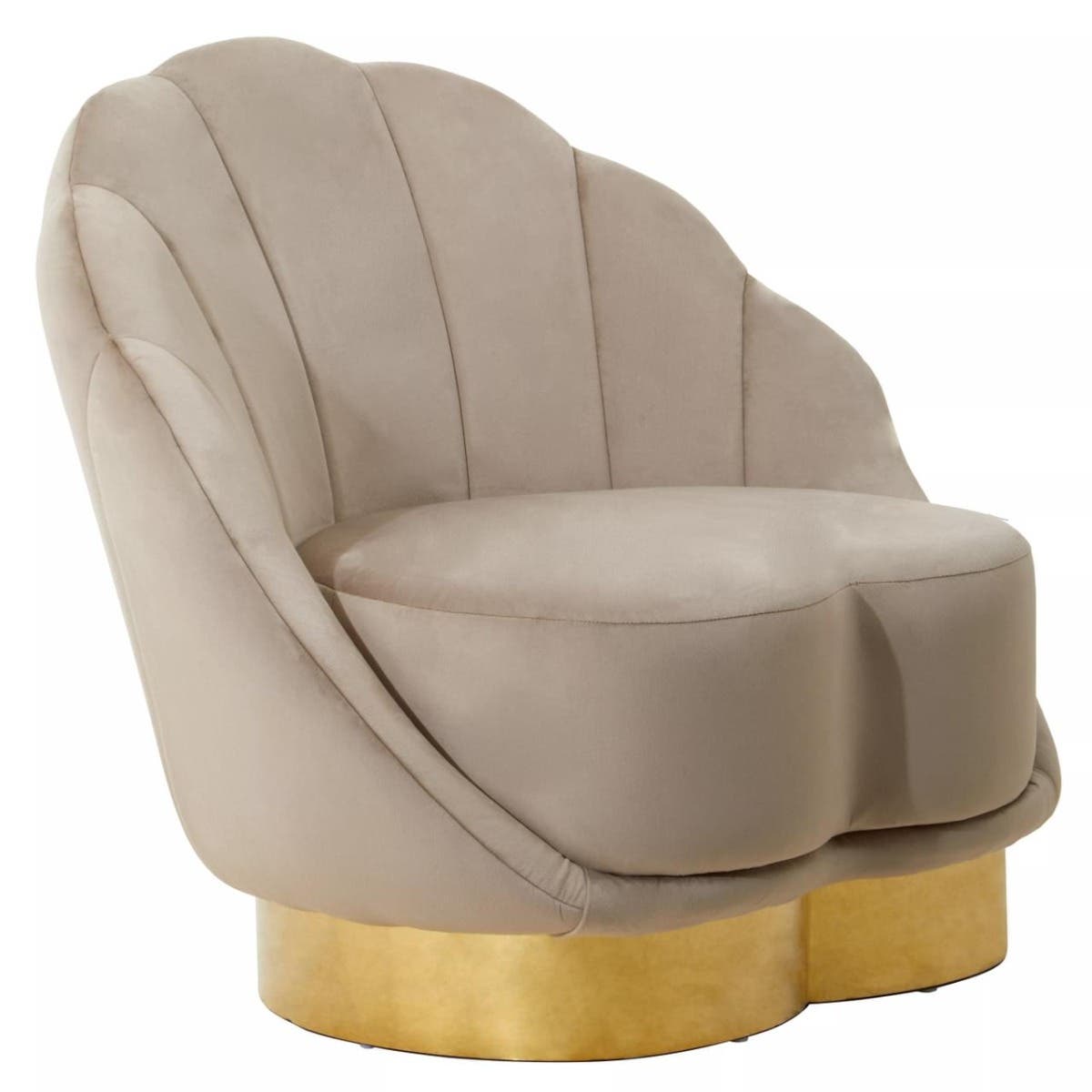 Luxe Velvet Gold Base Chair